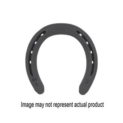 Kerckhaert SX8 Series K13340 Front Horseshoe, Quarter-Clipped, 5-3/8 in L, 5-1/2 in W, 8 mm Thick, 2, Steel