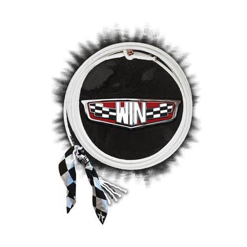 Lone Star Ropes WIN Breakaway Rope, 28 ft L, Extra Soft Rope, Polyester, Black - 850056