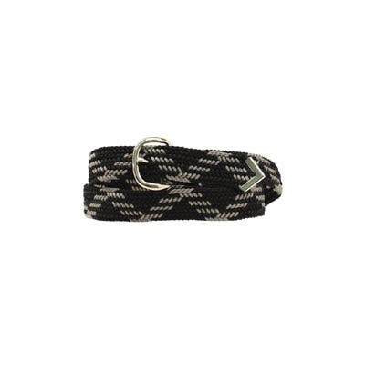 Nocona Belt, Men's, 52 in, Nylon, Black/Gray, Buckle