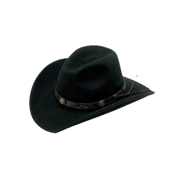 Twister 7211001-L Crushable Hat, L, Black, Men's, Wool