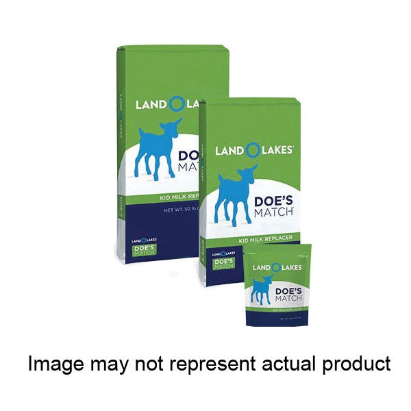 Land O'Lakes Doe's Match 833963 Kid Milk Replacer, Powder, 50 lb