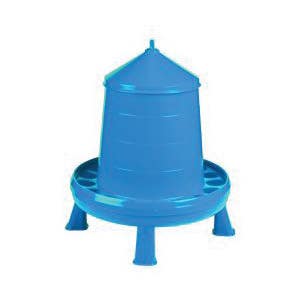 Springer Magrath Poultry Feeder with Leg, 17.5 lb Capacity, Plastic