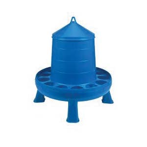 Springer Magrath Poultry Feeder with Leg, 26 lb Capacity, Plastic