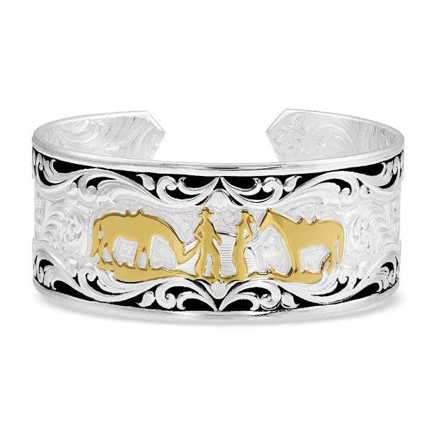 Montana Silversmiths Between Friends Cuff Bracelet