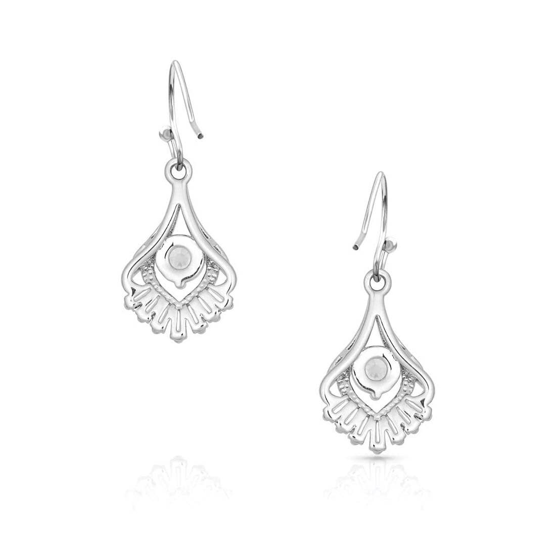 Montana Silversmiths Star's Burst Drop Earrings