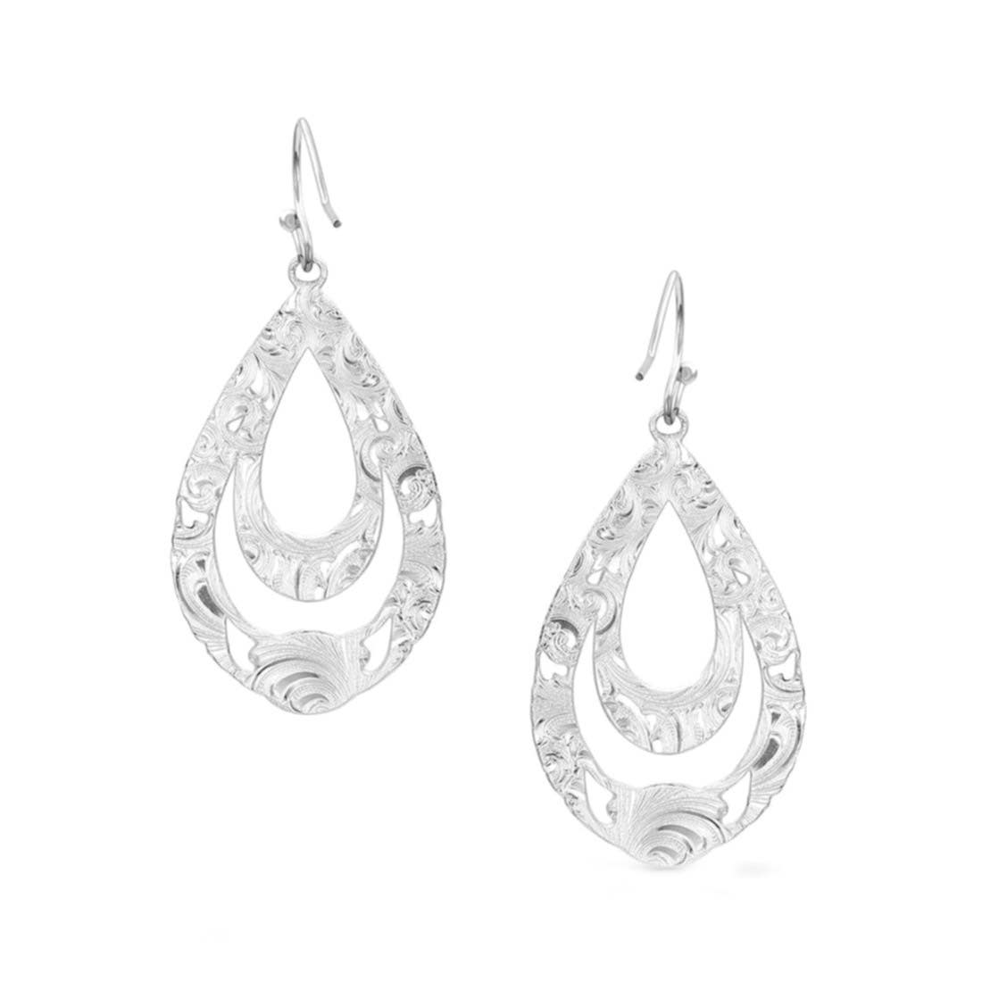 Montana Silversmiths Hidden Canyon Turquoise Earrings