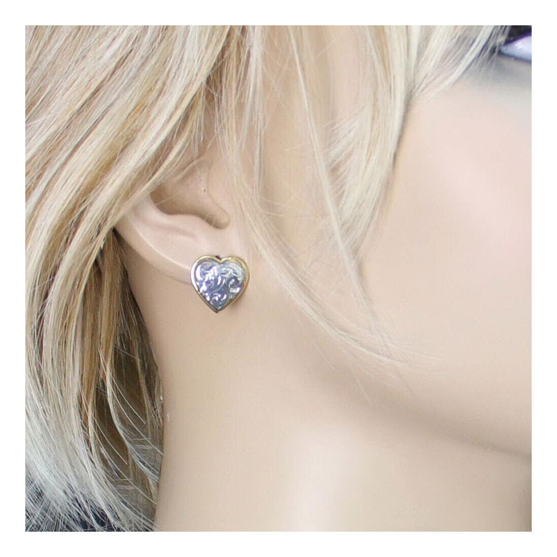 Montana Silversmiths Classic Montana Heart Earrings