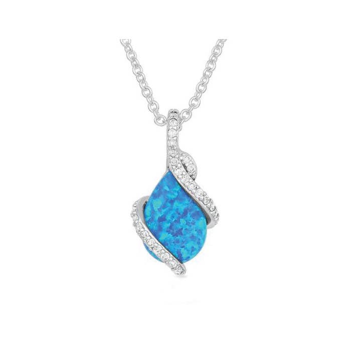 Montana Silversmiths River Lights Twin Paths Necklace