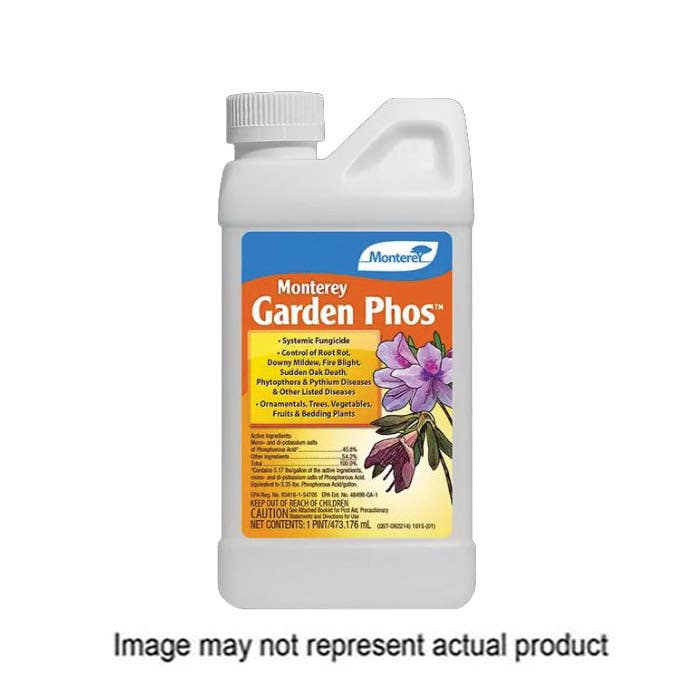 Monterey Garden Phos Fungicide, Liquid, Clear, 1 pt