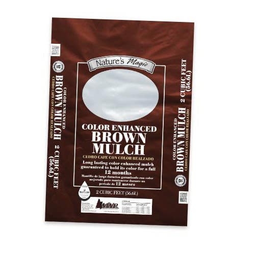 MWP Brown Mulch, 2 cu ft