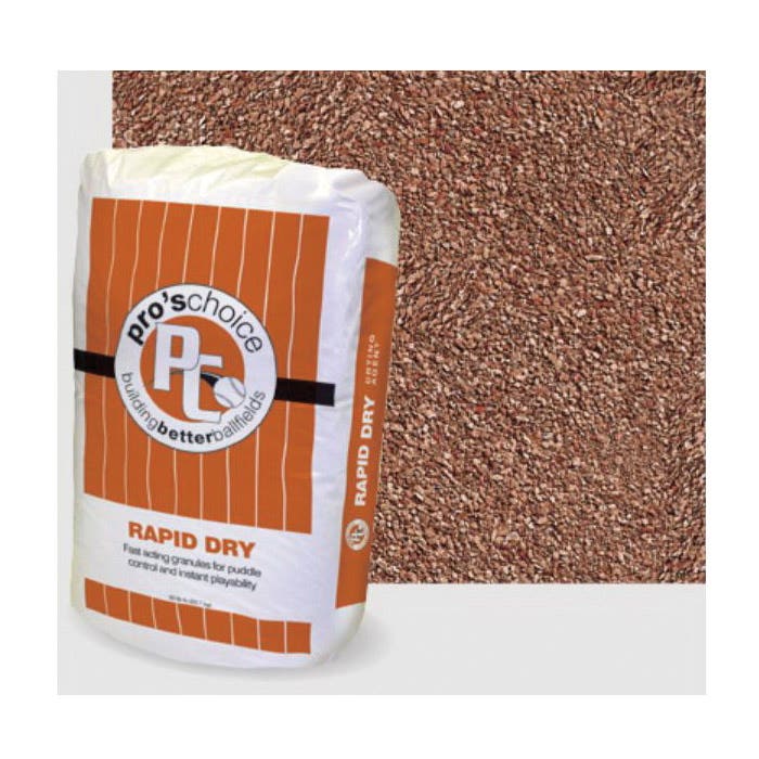 pro's choice Rapid Dry Soil Conditioner, Granular, Reddish Brown, 50 lb Bag