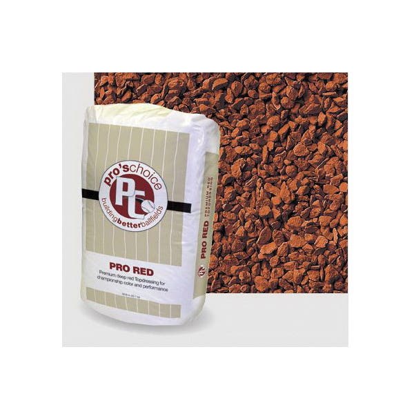 pro's choice Pro Red A45503G40 Infield Soil Conditioner, Granular, Deep Red, 50 lb Bag