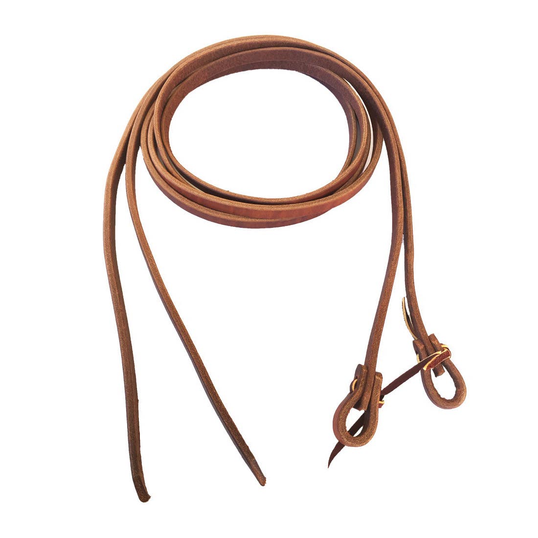 Oxbow Tack Split Rein, 8 ft L, 5/8 in W, Leather