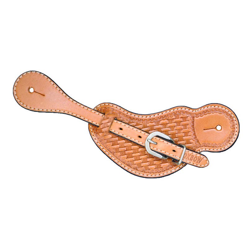 Oxbow Tack Buckaroo Spur Strap, Russet