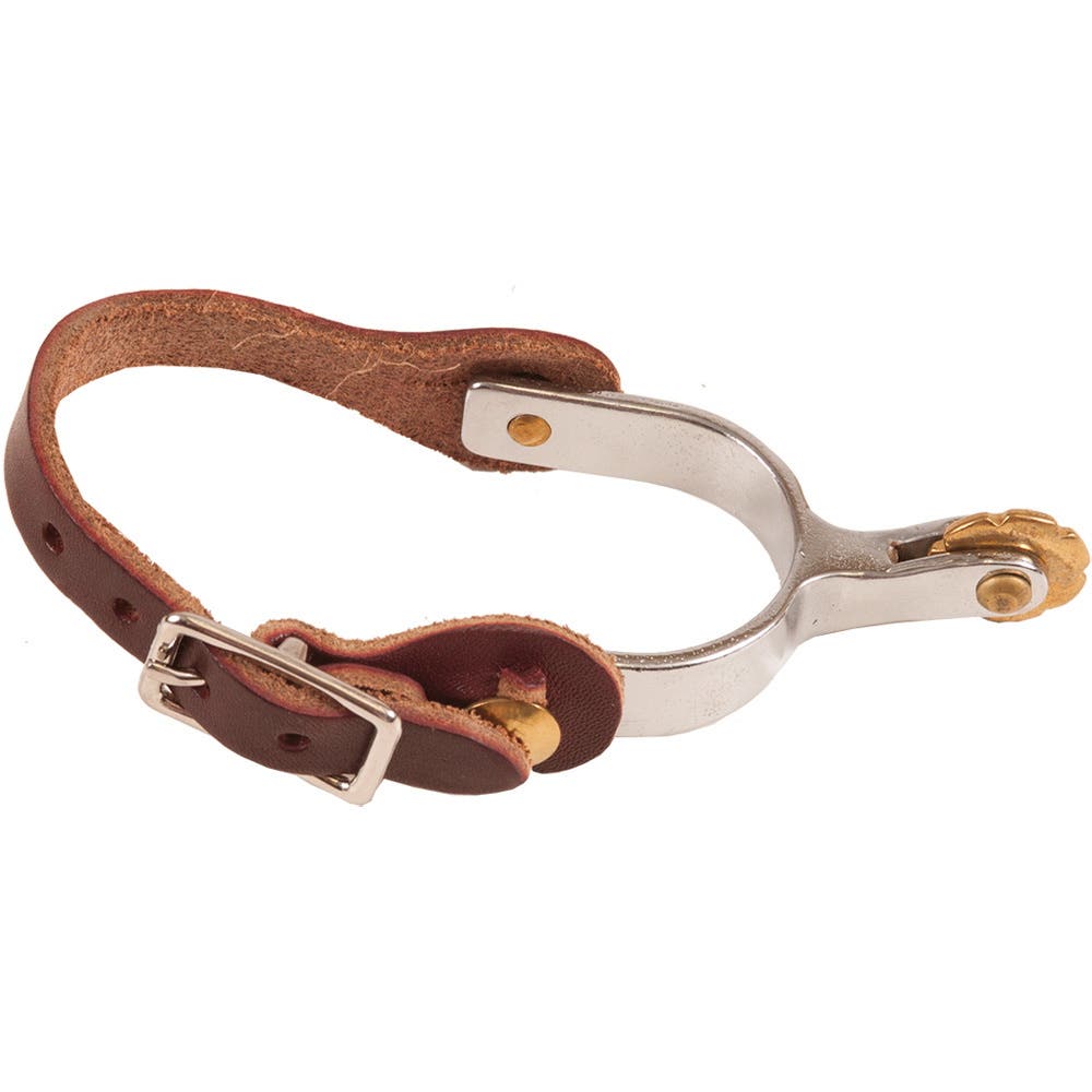 Oxbow Tack Toddler Spur with Strap, Chrome
