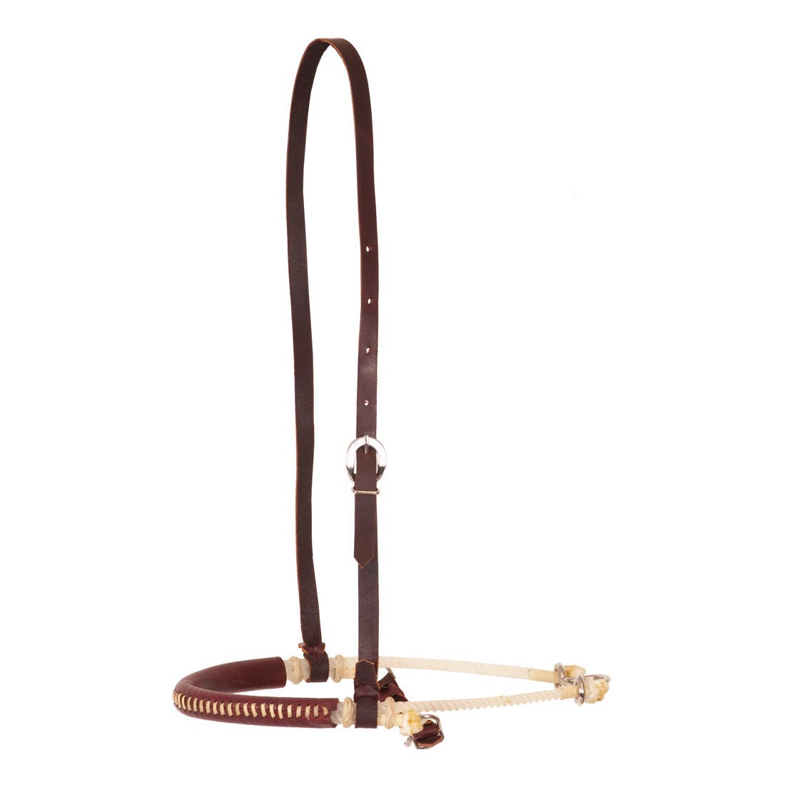 Oxbow Tack Noseband with Caveson, Leather