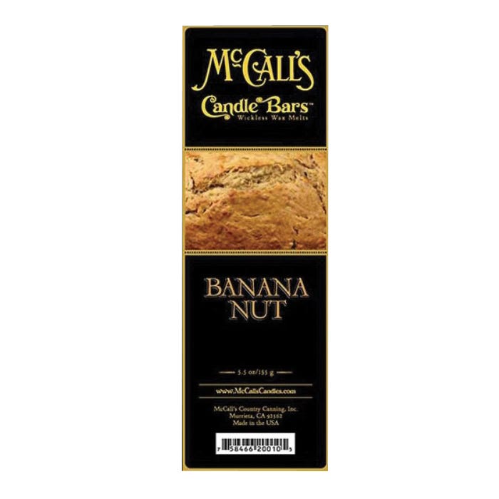 McCall's Candle Bars Series, Banana Nut Bread