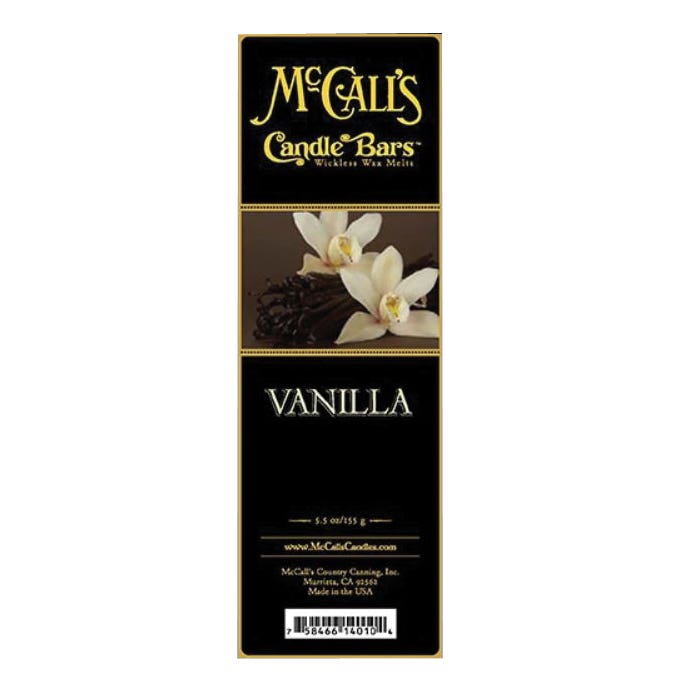 McCall's Candle Bars Series, Vanilla
