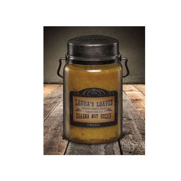McCall's Classic Jar Candles, Bannana Nut Bread, 26 oz