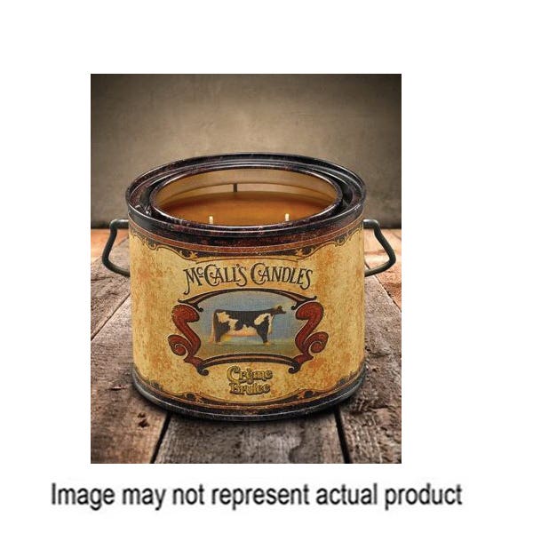 McCall's Candles Vintage 22 Series Can Candle, Creme Brulee, 18 oz