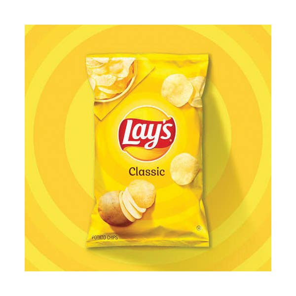 Lays Chips, Classic Flavor, 2.625 oz