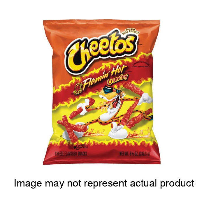 Cheetos Snacks, Cheese Flavor, 3.5 oz