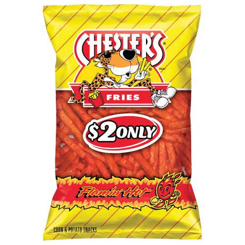 Chester's Snacks, Fries, 3.625 oz