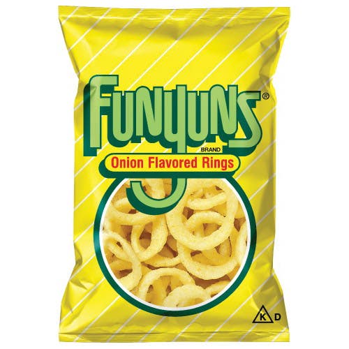 Funyuns Snacks, Onion, 2.125 oz