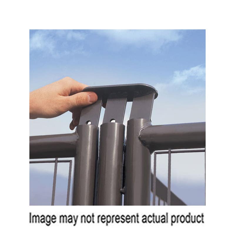 Powder River 009-00050 Dog Kennel Connector, 3-Way, Steel, Powder-Coated