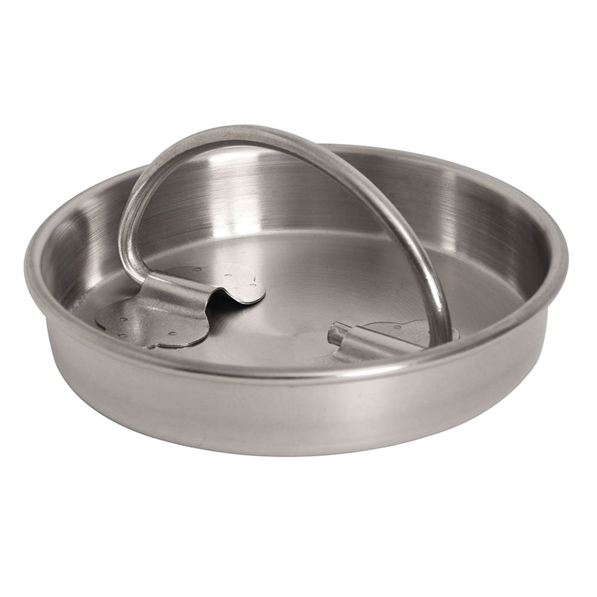 Lindy's Jug, 1 gal Capacity, Stainless Steel, 6-1/2 in Dia, 8-1/2 in H