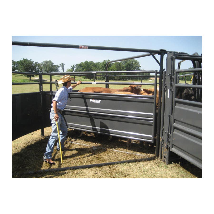 Priefert Sheeted Sweep Alley – 20', No Sort
