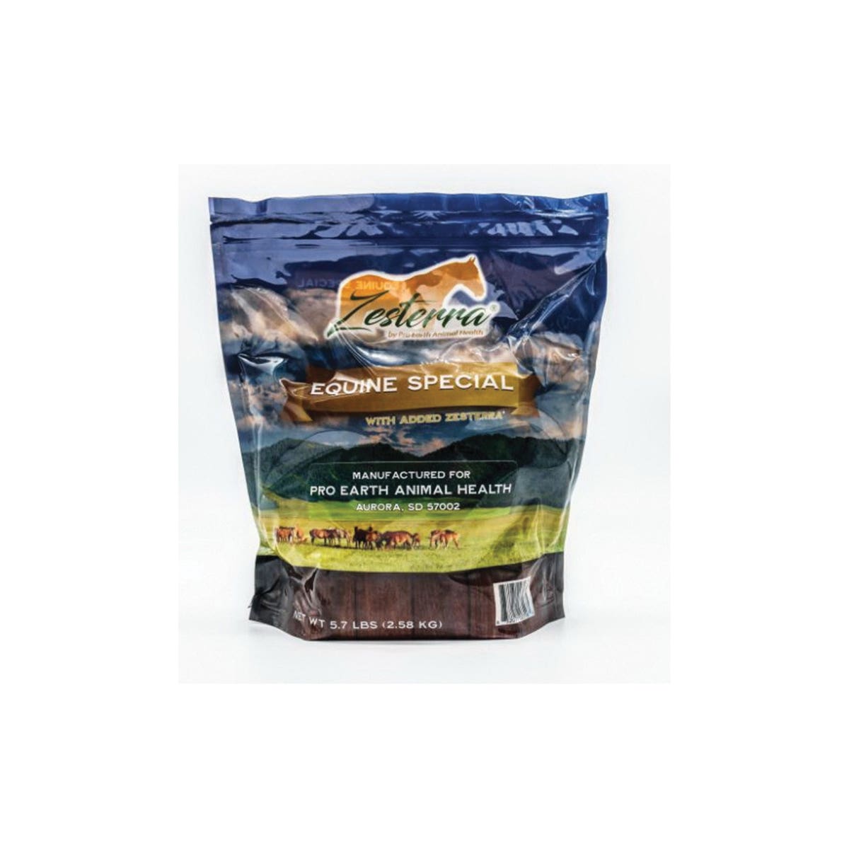 Zesterra 55014-ZESTERRA Horse Mineral Supplement, Apple, Orange Flavor, 5.7 lb Bag