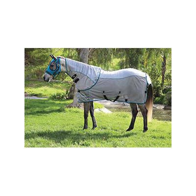Professional's Choice Fly Sheet, 69 in, Black/Pacific Blue