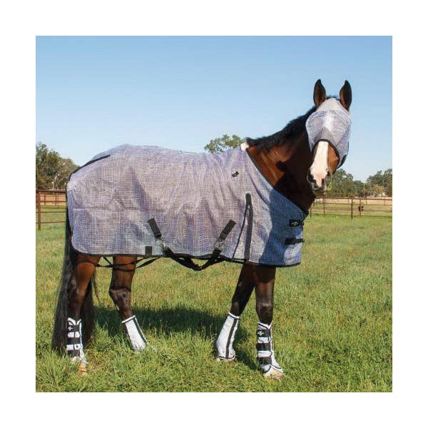 Professional's Choice Fly Sheet, 68 in, Nylon, Gray