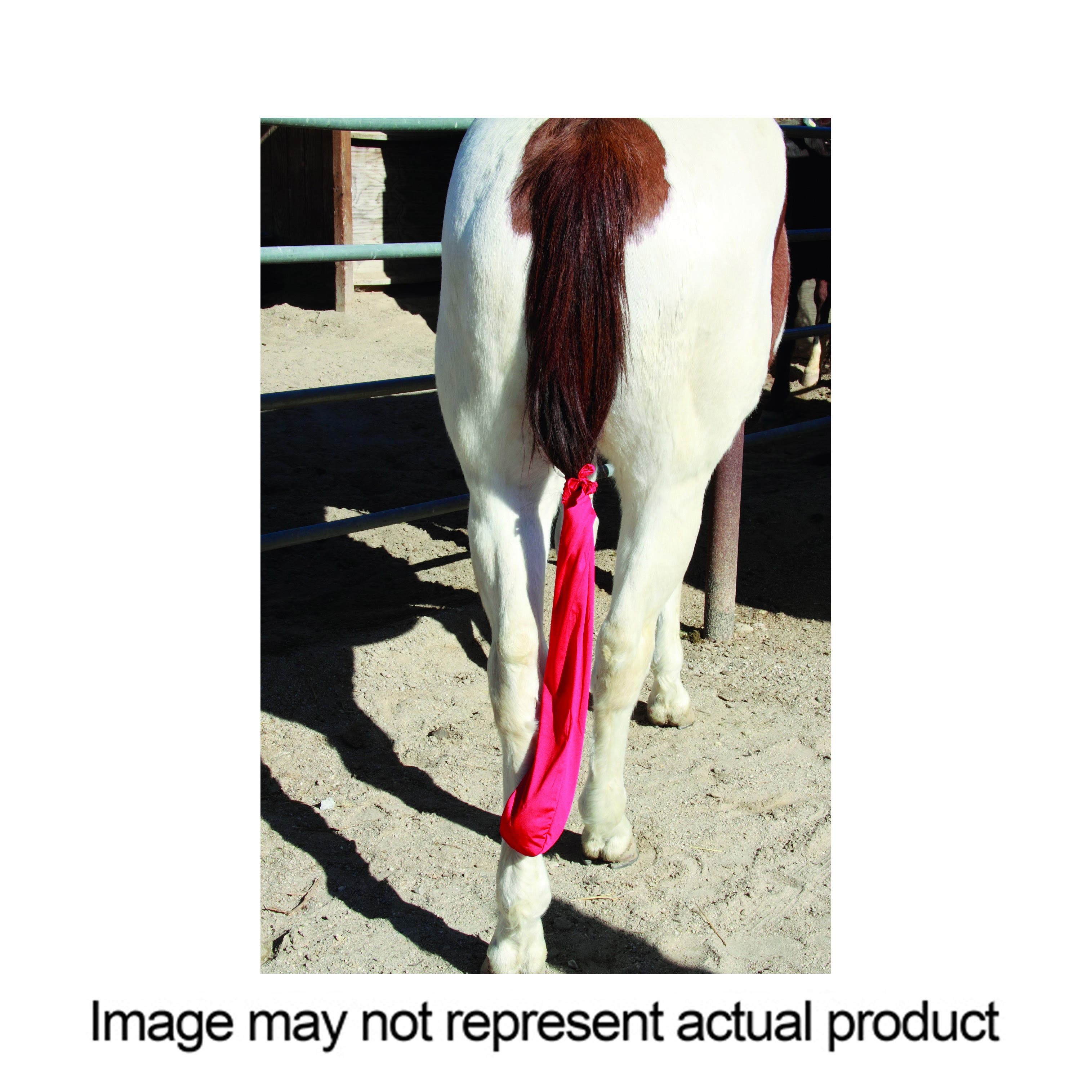 Professional's Choice Horse Tail Bag, Lycra, Red