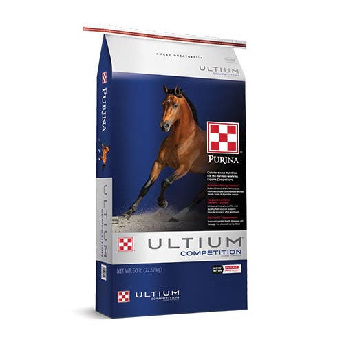 Purina Ultium 71534 Competition Horse Formula, Pellet, 50 lb