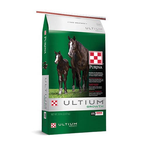 Purina Ultium 89755 Horse Growth Formula, Pellet, 50 lb