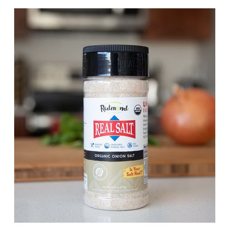 Real Salt Organic Onion Salt, 8.25 oz