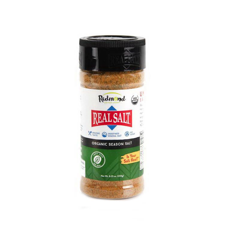 Real Salt Organic Season Salt, 8.25 oz