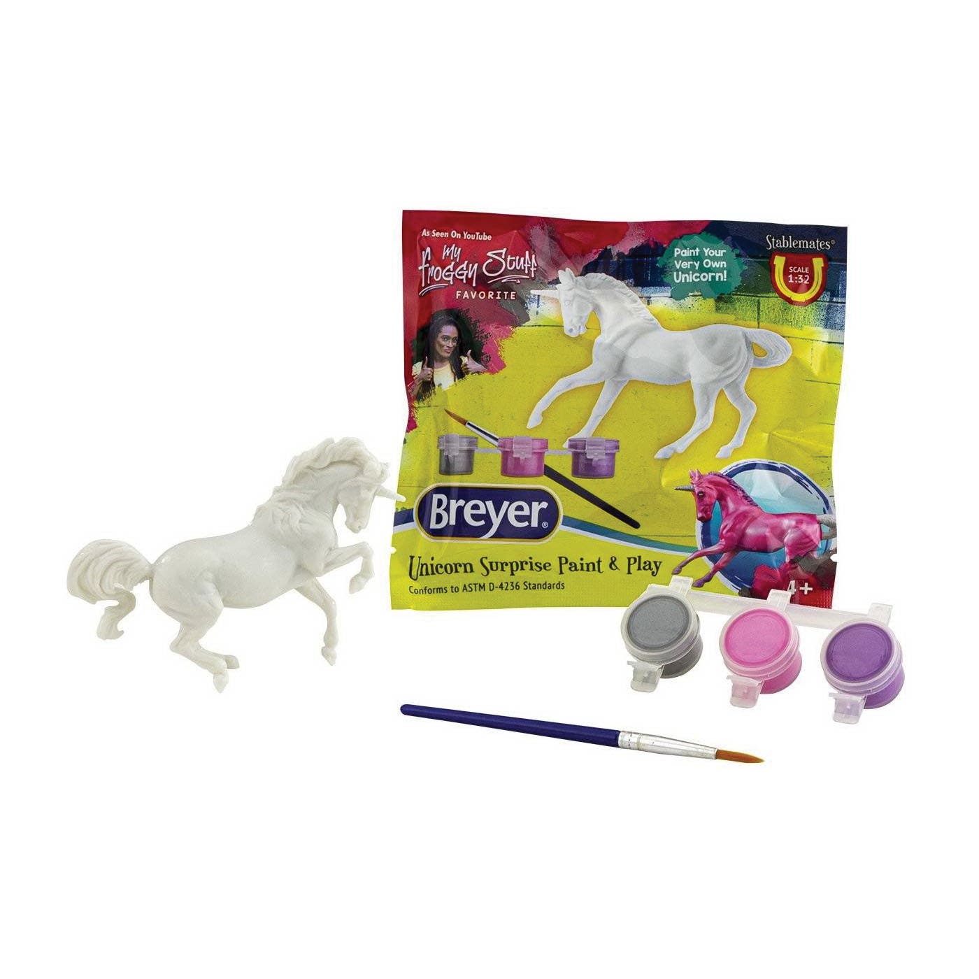 Breyer Horses Stablemates Unicorn Surprise Paint and Play Blind Bag