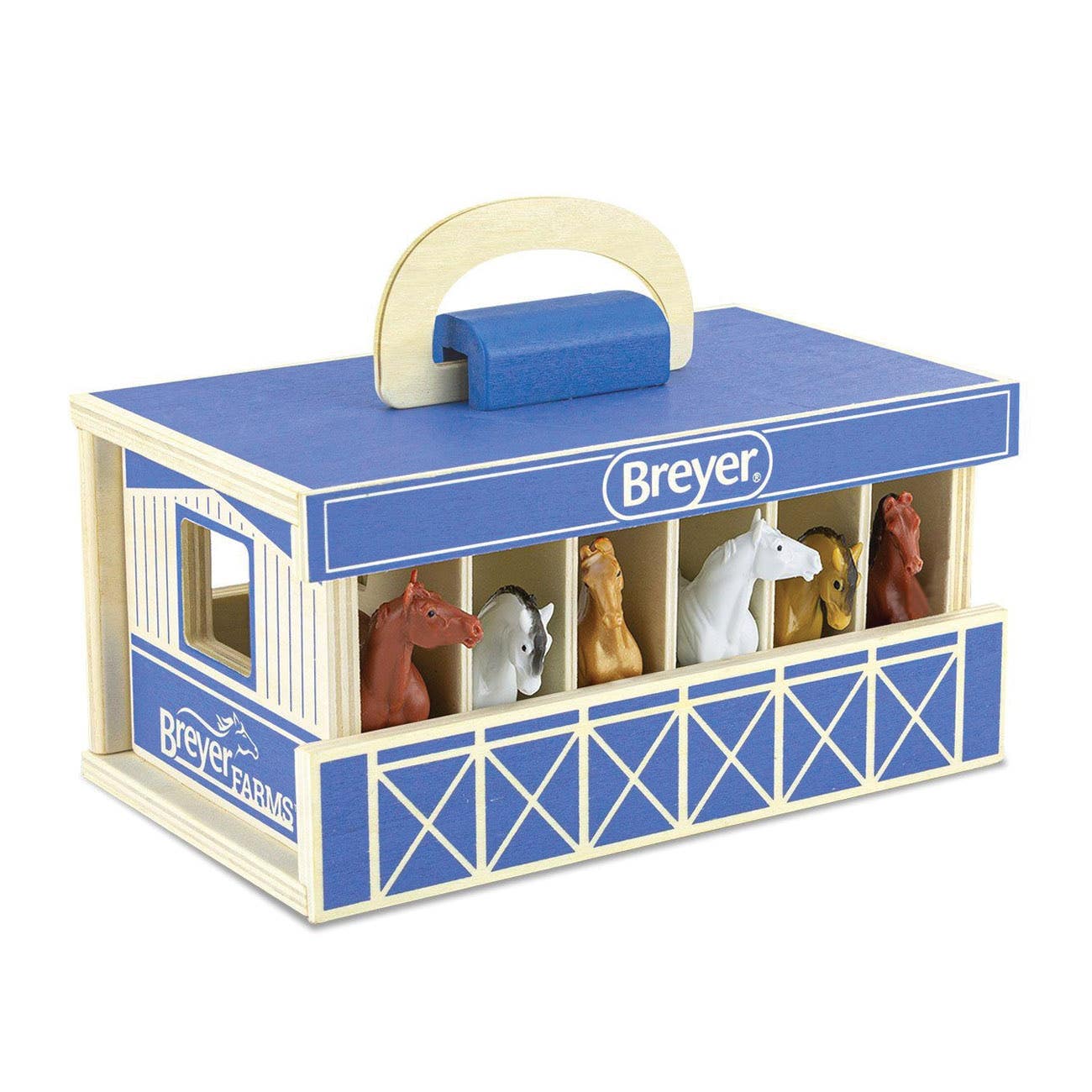 Breyer Breyer Farms Series Carry Stable, Wood