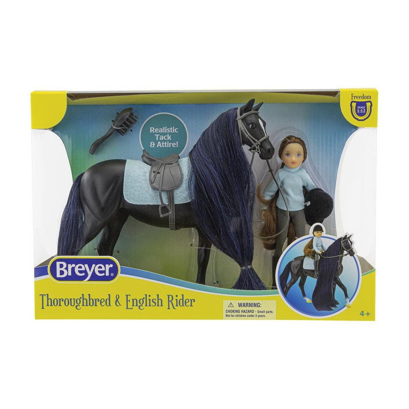 Breyer Horses Freedom Series Jet and English Rider Charlotte