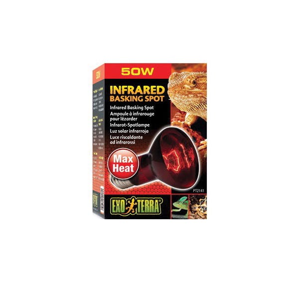 Exo Terra Spot Lamp, 50 W, Red
