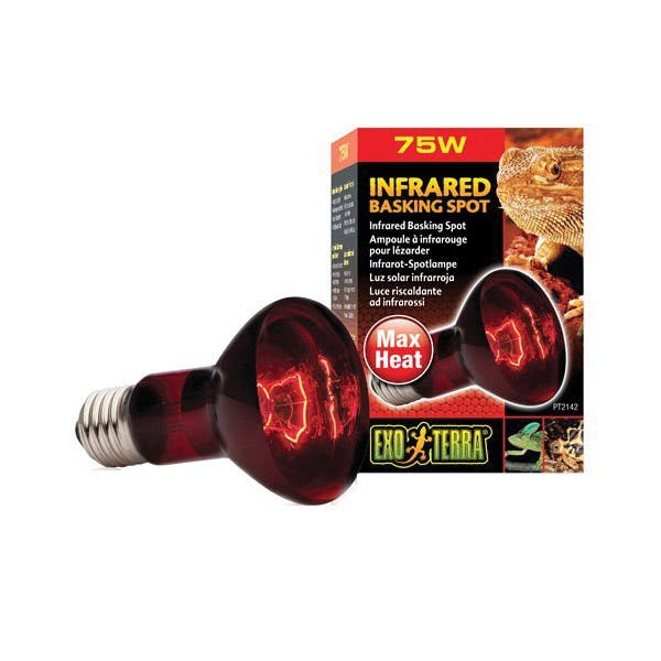 Exo Terra Spot Lamp, 75 W, Red
