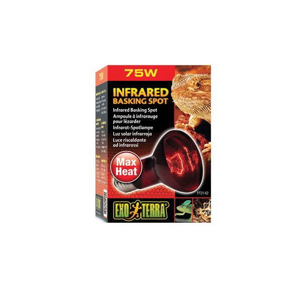 Exo Terra Spot Lamp, 75 W, Red
