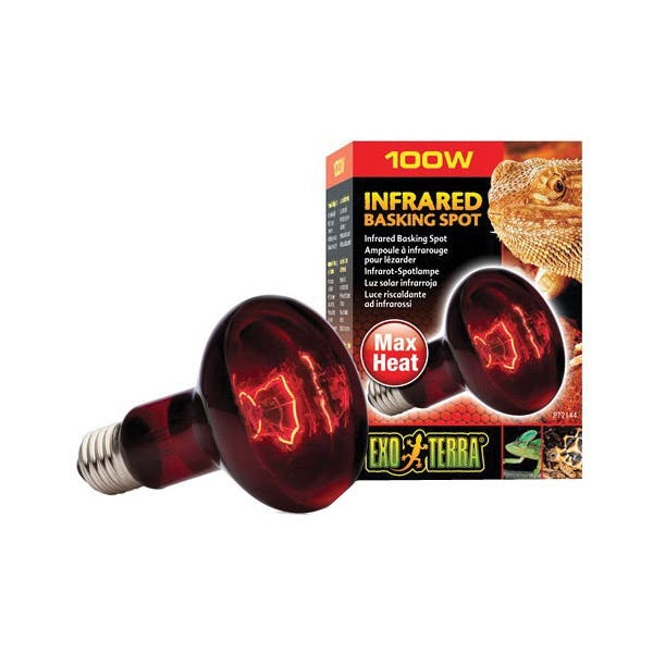 Exo Terra Spot Lamp, 100 W, Red