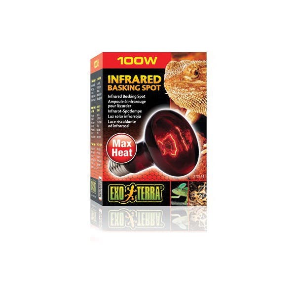Exo Terra Spot Lamp, 100 W, Red