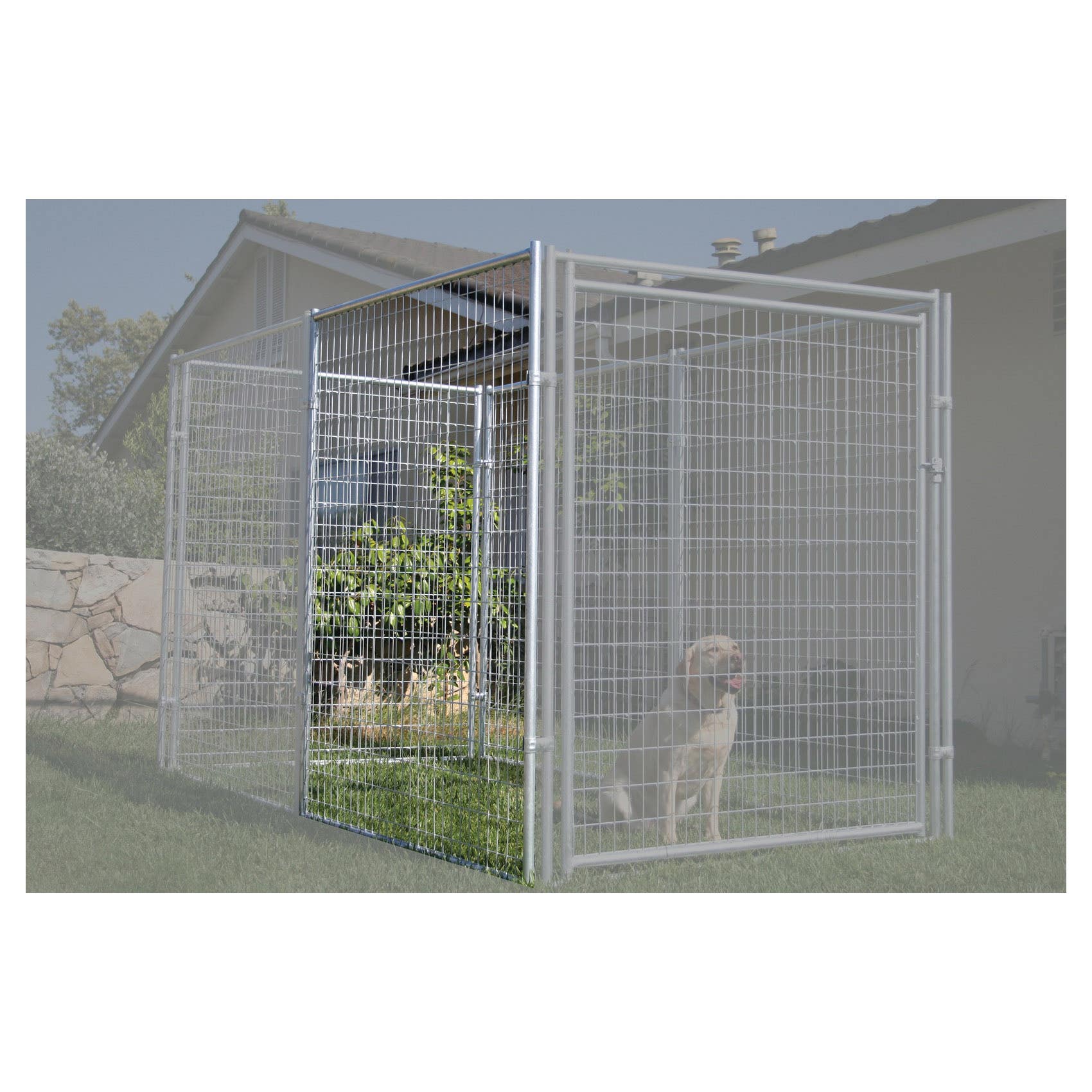 Rugged Ranch DG510GVP Kennel Panel, Galvanized, For: Durango Kennel