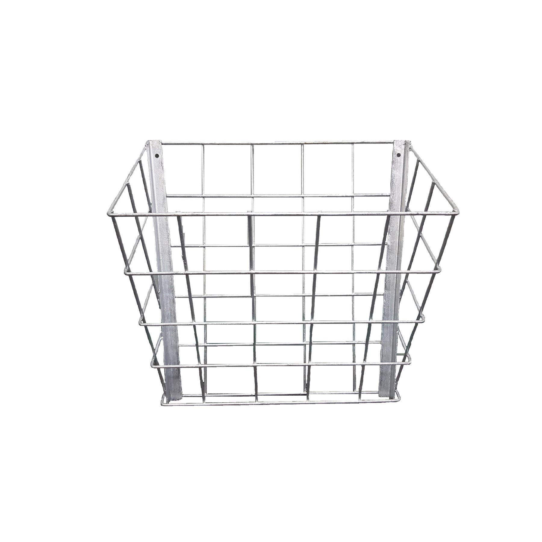 Rugged Ranch SGGBF Basket Feeder, Steel, Silver, Galvanized