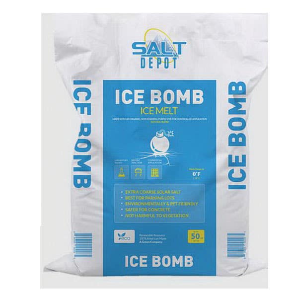 Salt Depot IB50 Ice Melt Crystals, 50 lb Bag